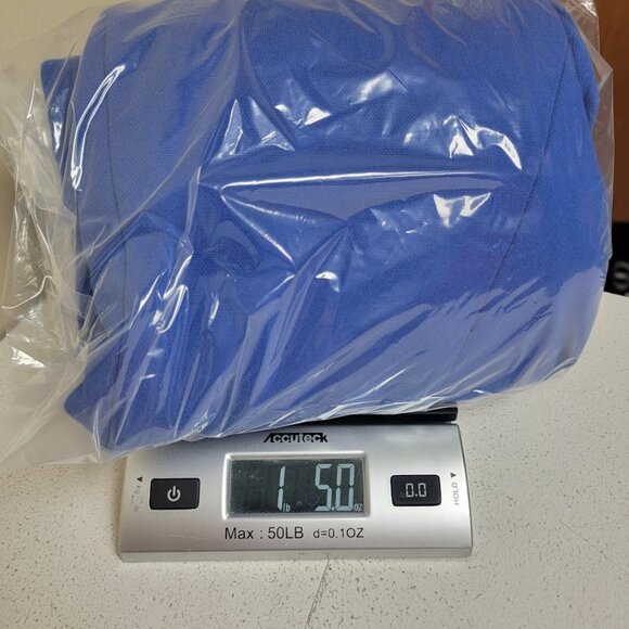 Talbots Blue Nautical Aberdeen Knit Blazer Sz 8 Jacket Gold Crest Buttons Career - Picture 11 of 11